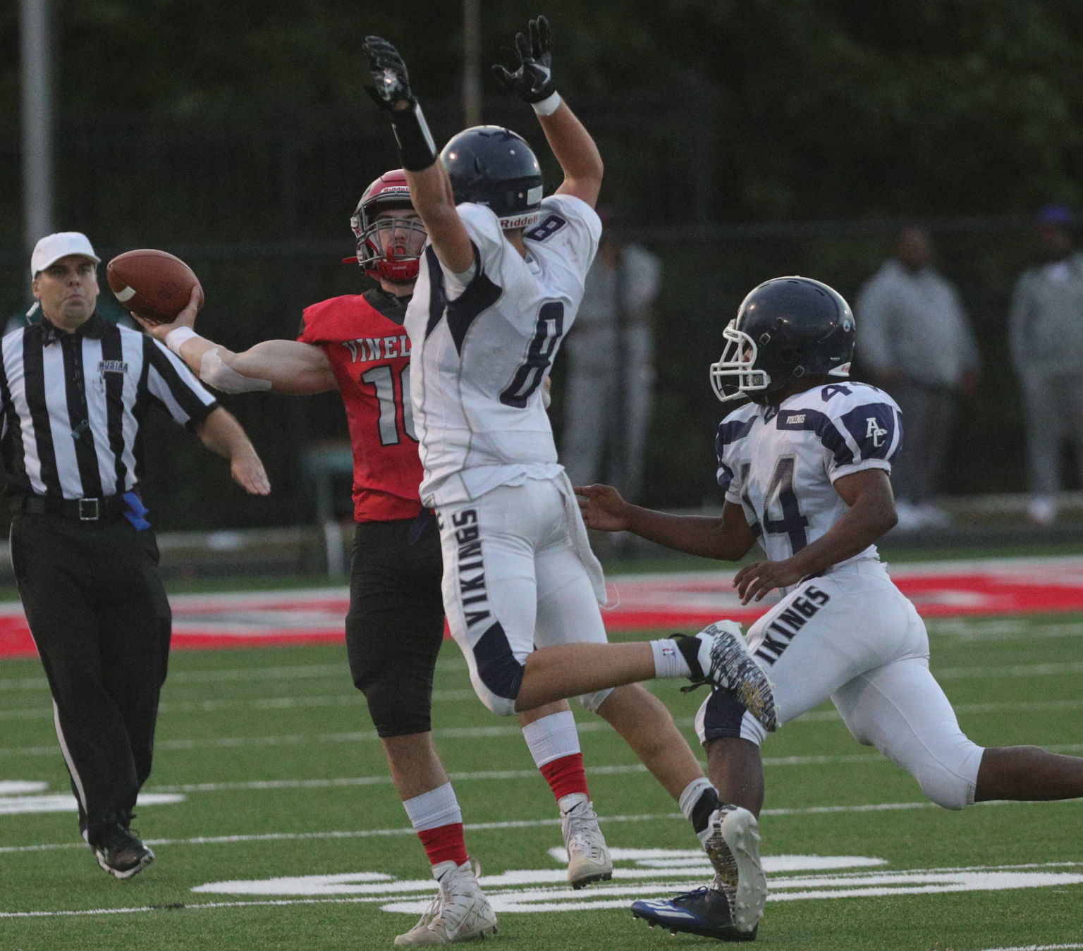 Vineland vs Atlantic City football game